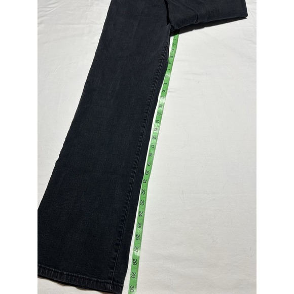 Levis 512 Jeans Women Size 12 M Perfectly Slimming Bootcut Black Hi-Rise Y2K Vtg - Picture 3 of 7
